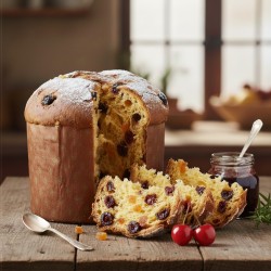 Panettone Artigianale alle Amarene di Gragnano | Panificio Storico