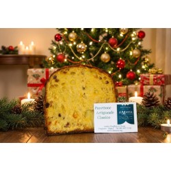 Panettone Artigianale Classico con Lenta Lievitazione Naturale